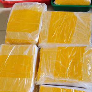 Neatly Wrapped Golden Blocks